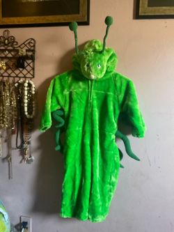 Disfraz de oruga verde size2_4