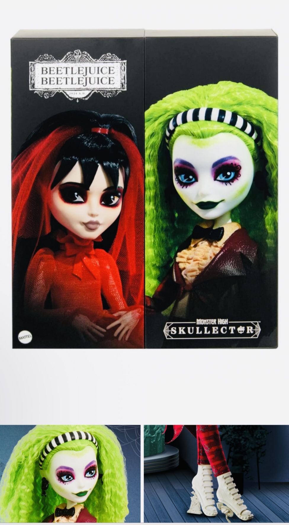 Monster High Beetlejuice set