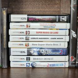 Various Nintendo 3DS Games 