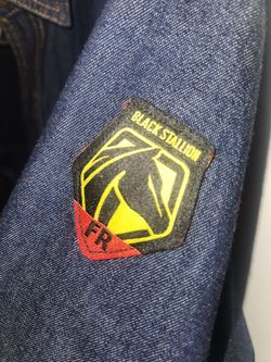 Black Stallion FR Denim Work Shirt