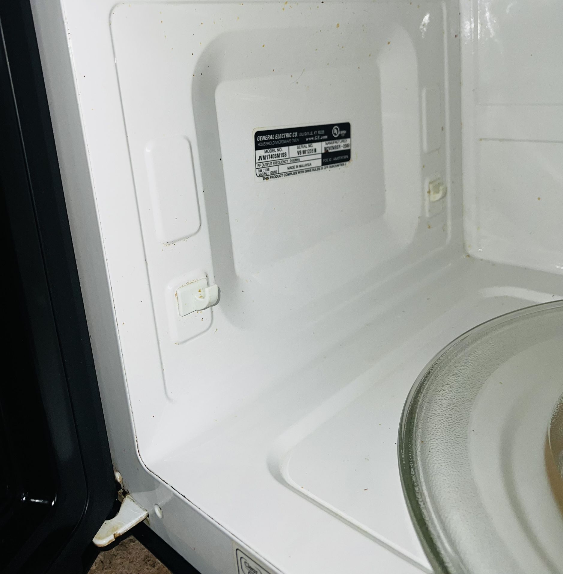 Ge 2024 microwave jvm1740sm1ss