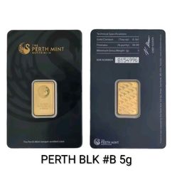 Replica 5g Perth Gold Plated Non Magnetic Certificate Assayer 