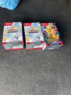 Pokémon TCG Booster Bundle Lot of 3
