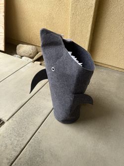 Shark theme hamper for Laundry collecting. 