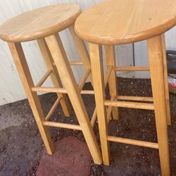 Solid Wood Stool Chairs