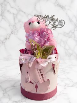 Mother’s Day gift Teddy Bear Flowers