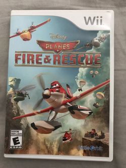 Disney Planes fire and rescue Wii game