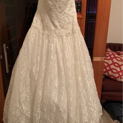 Wedding Dress, Size 14