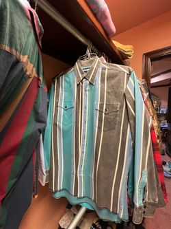 Vintage Wrangler Brushpopper  shirts