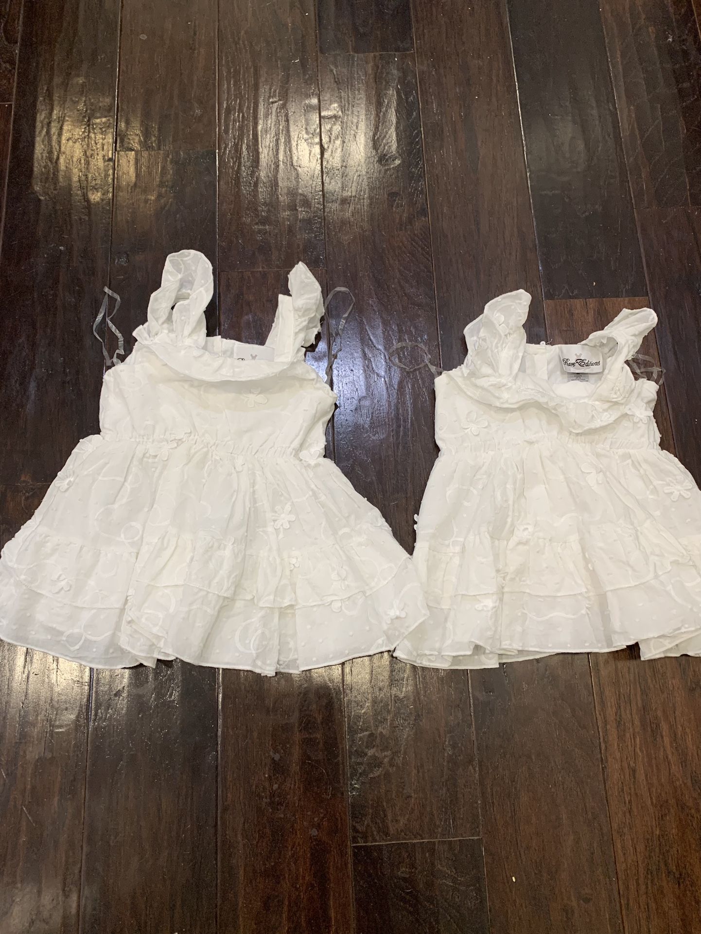 18-24 Month White Toddler Dress