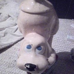 70's McCoy Vintage Hound dog Cookie Jar