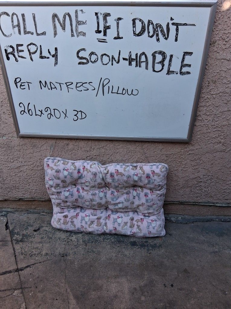 Pets Pillow Bed