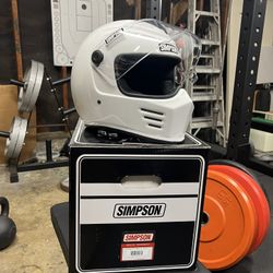 Simpson Motorcycle Helmet