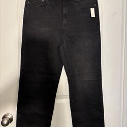 New Womans Black Jeans