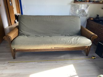Teak Futon Couch Queen Size