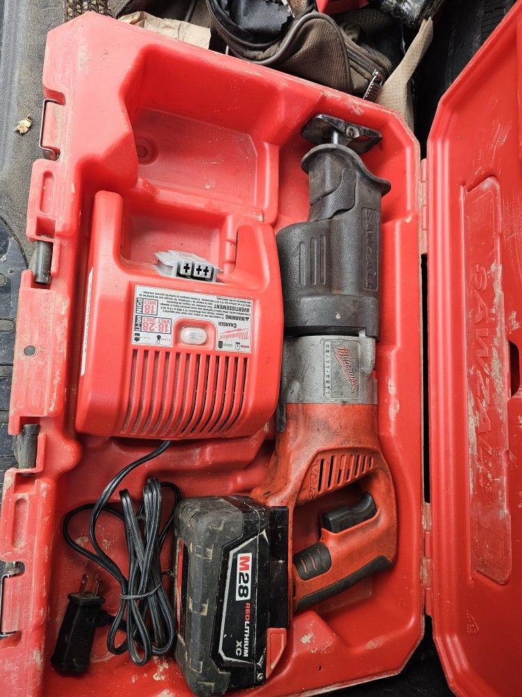 Milwaukee M28 Impact And Sawzall