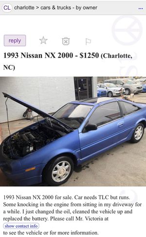 Photo 1993 Nissan NX