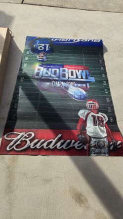 Budlight SUPER BOWL RUG