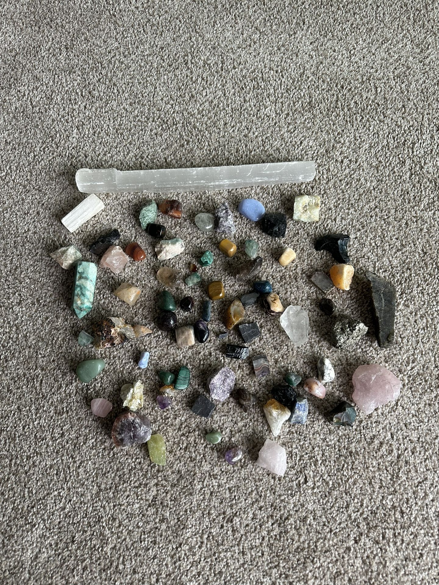 Mix Of Mineral Collection