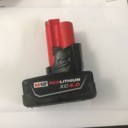 Milwaukee M12 Battery 