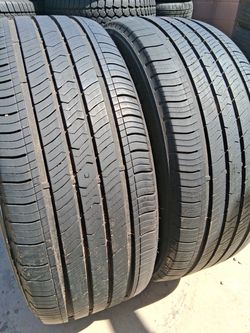 235/55R18 Set of 2 Tires, Cooper, No Patches DOT 2024