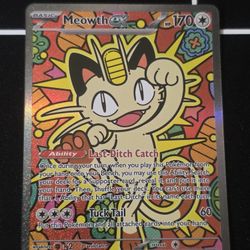 Meowth Ex SIR