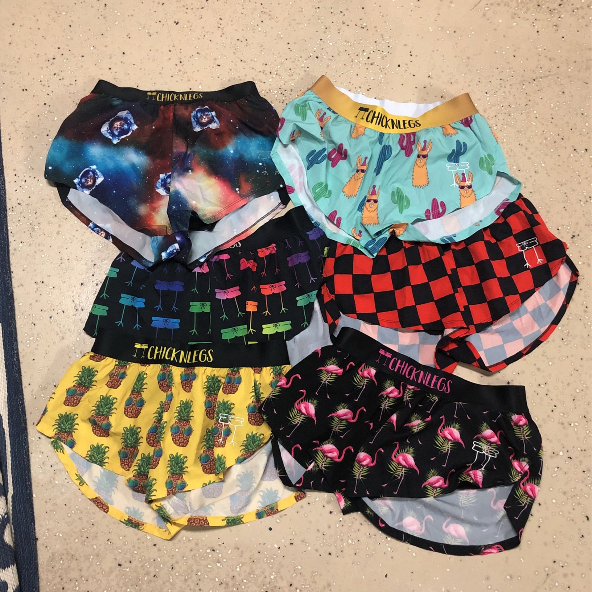 Running Shorts Chicken Legs Brand