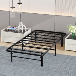 Twin Size Bed Frame Foldable 