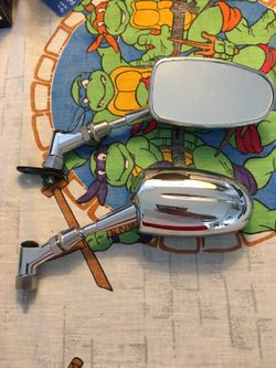 Motorcycle side mirrors