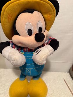Mickey Mouse singing and dancing farmer toy