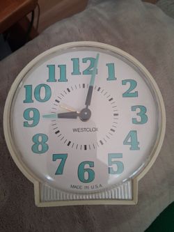 Westclox alarm clock for parts