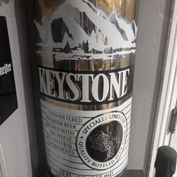 Keystone beer can 
