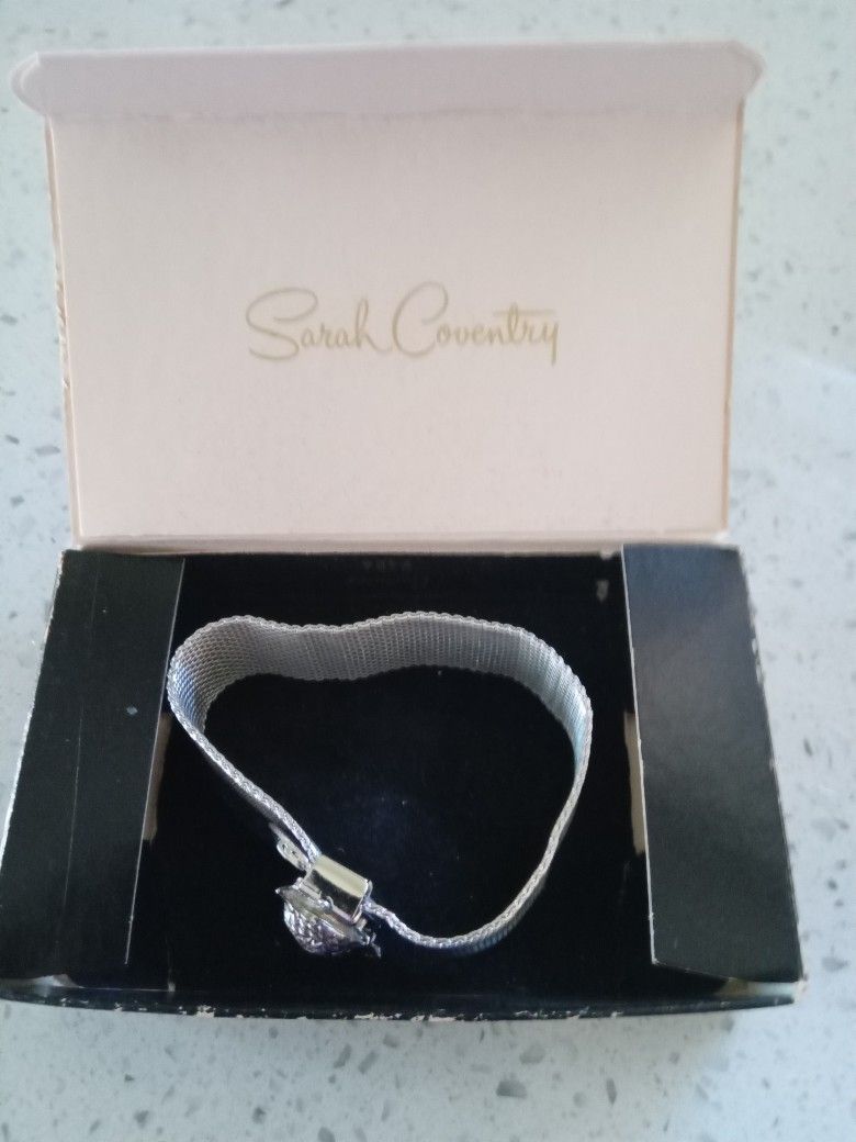 Vintage Owl Bracelet Size Small