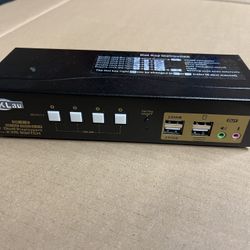 4 Port KVM Switch