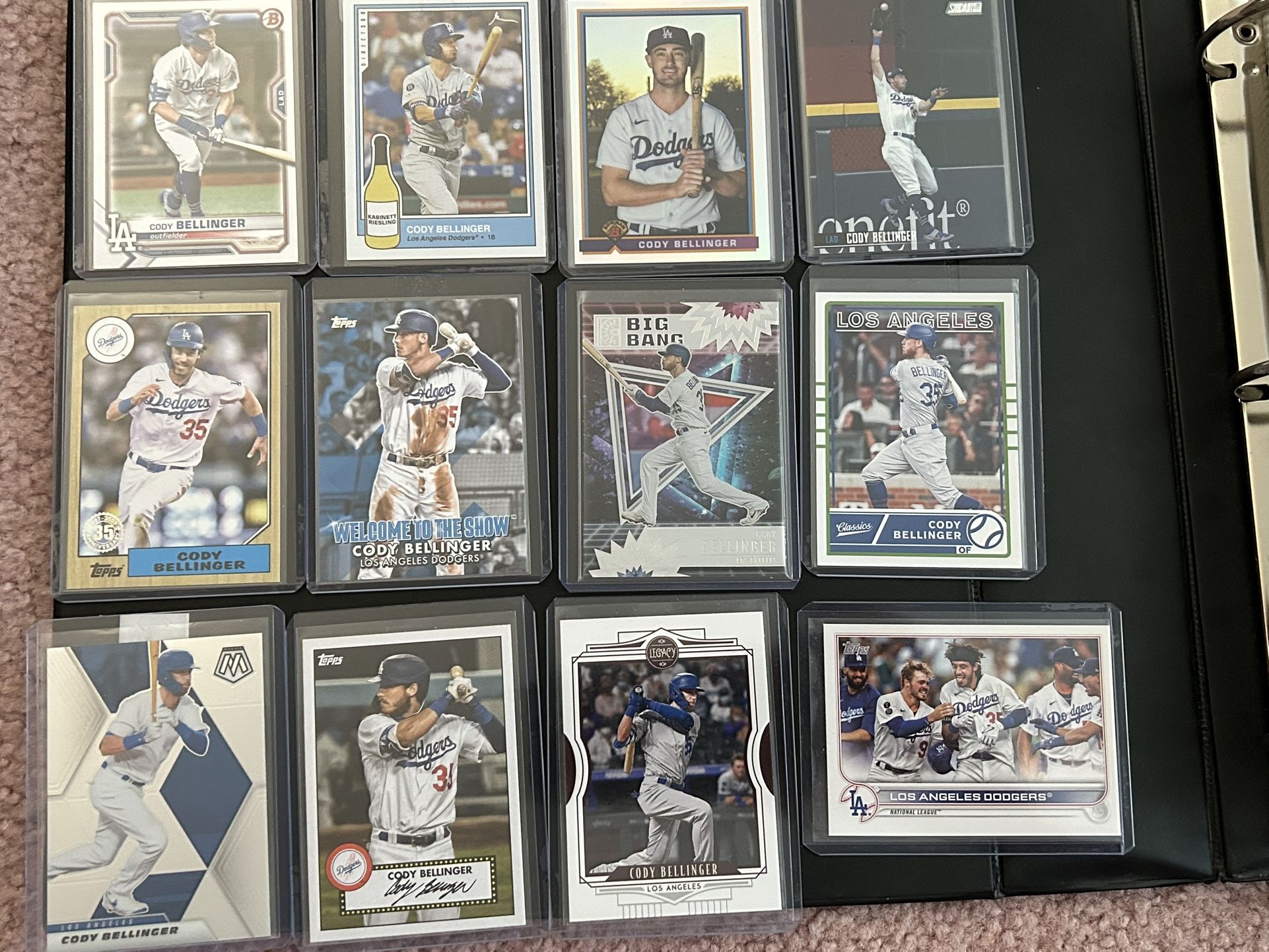 Dodgers Cody Bellinger (12) Card Lot 2