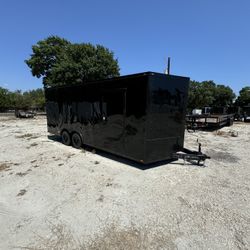20 Ft Long Enclosed Trailer Total Down $1520