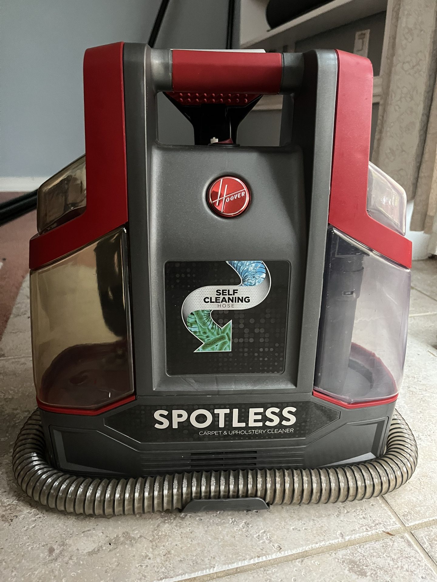 Hoover Spotless Portable Carpet Cleaner Detailed