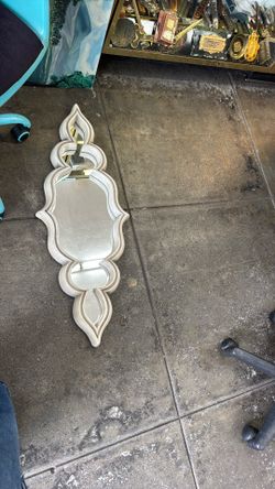 Abstract Shape Wall Mirror 