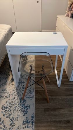 IKEA MICKE Desk White & Chair