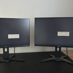 2 Acer Monitors