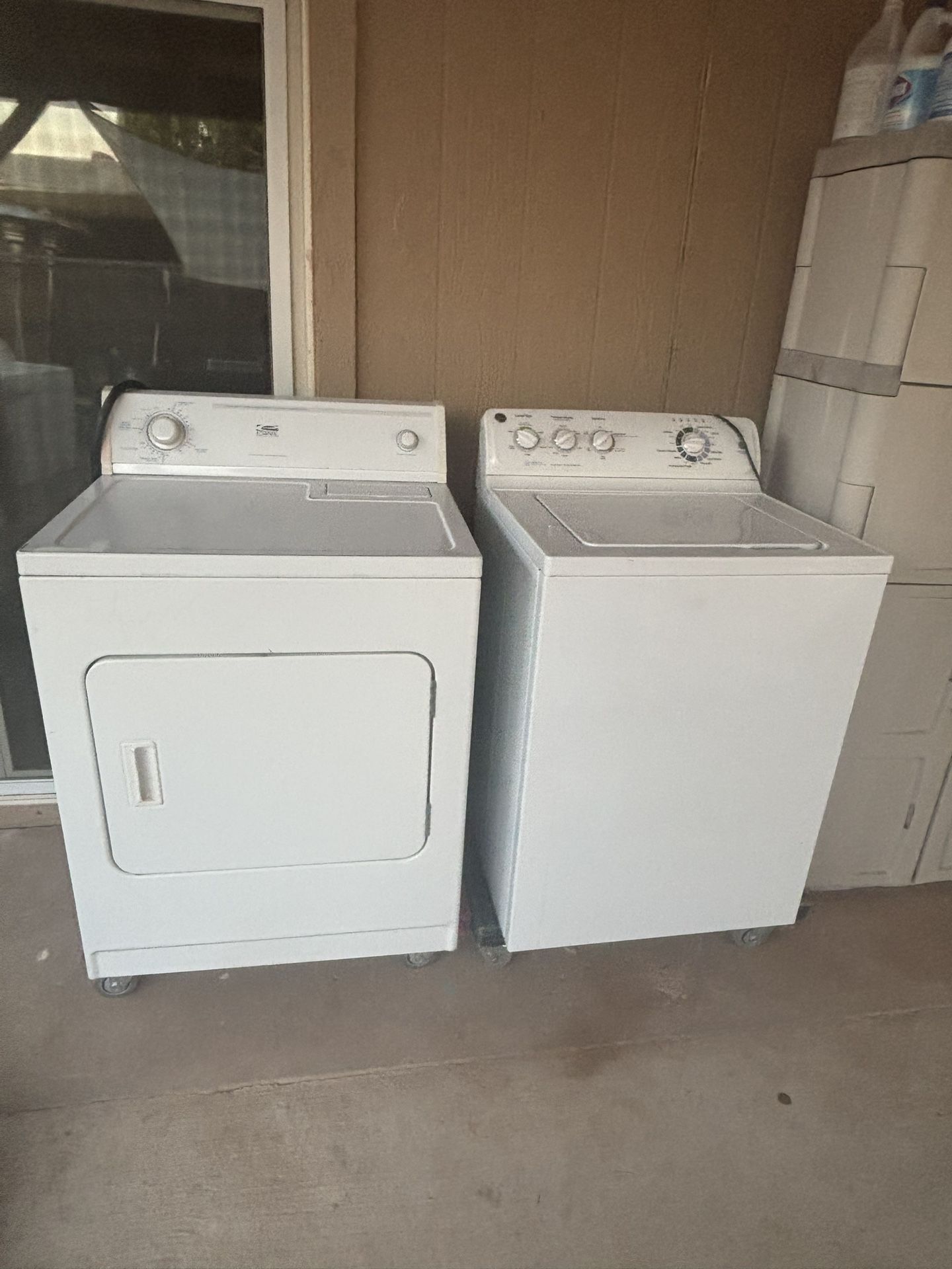 LG Washer Whirlpool Dryer