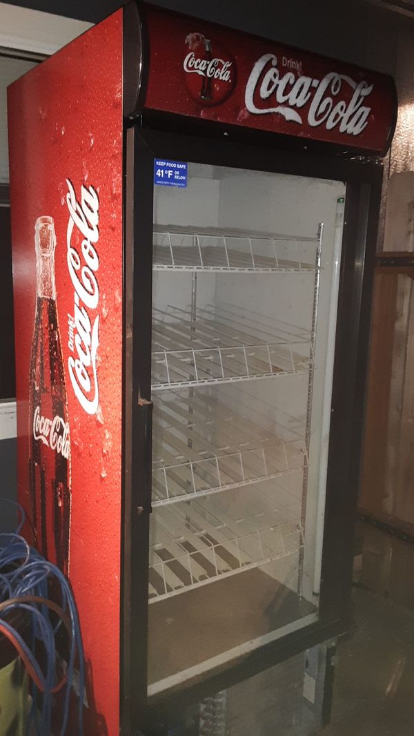 Commercial Coke cooler/refrigerator made by Habco (True) for Sale in