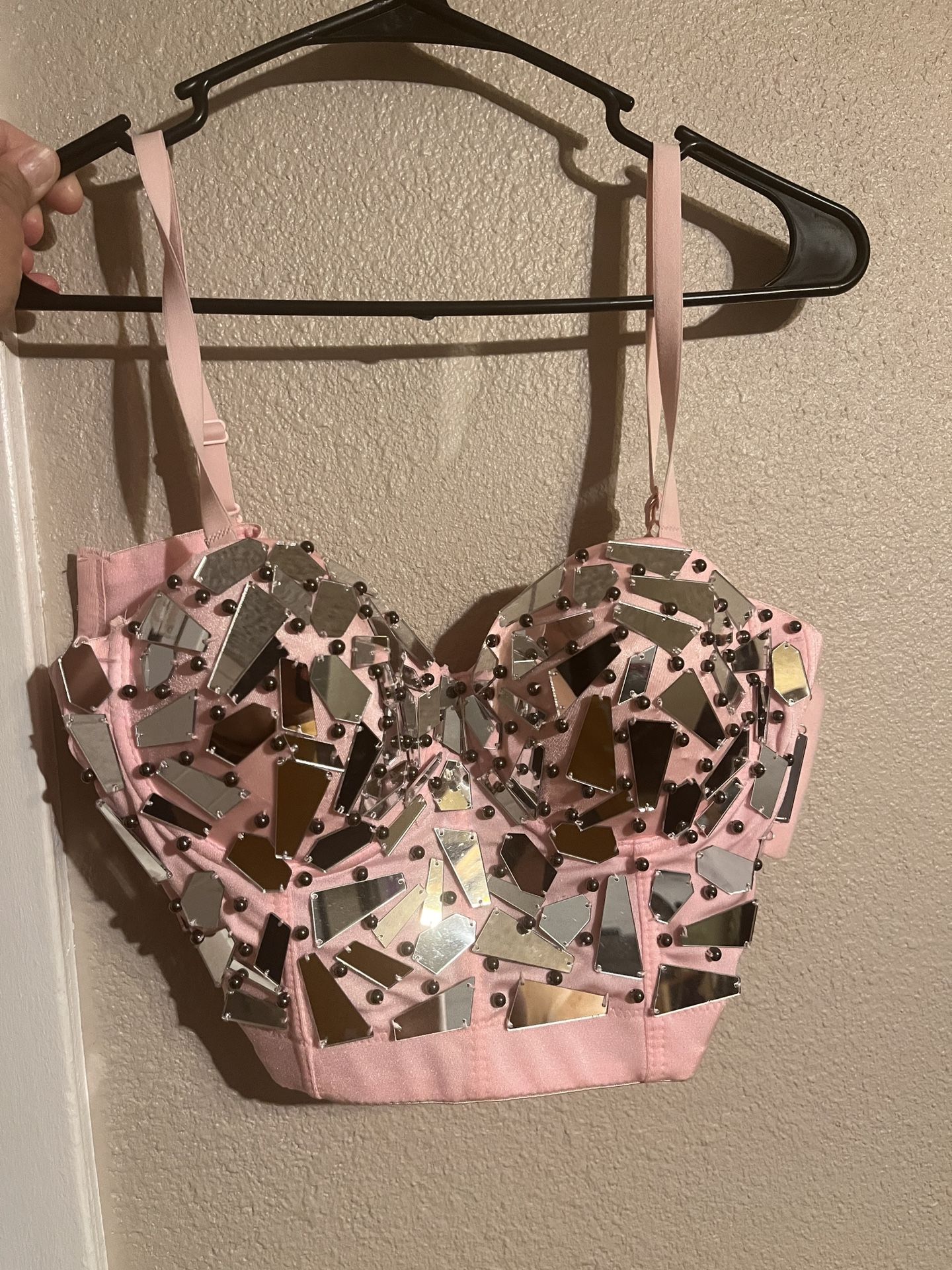 Fashion Nova Mirror Corset Top