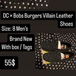 Bobs Burgers Villain Leather Shoes