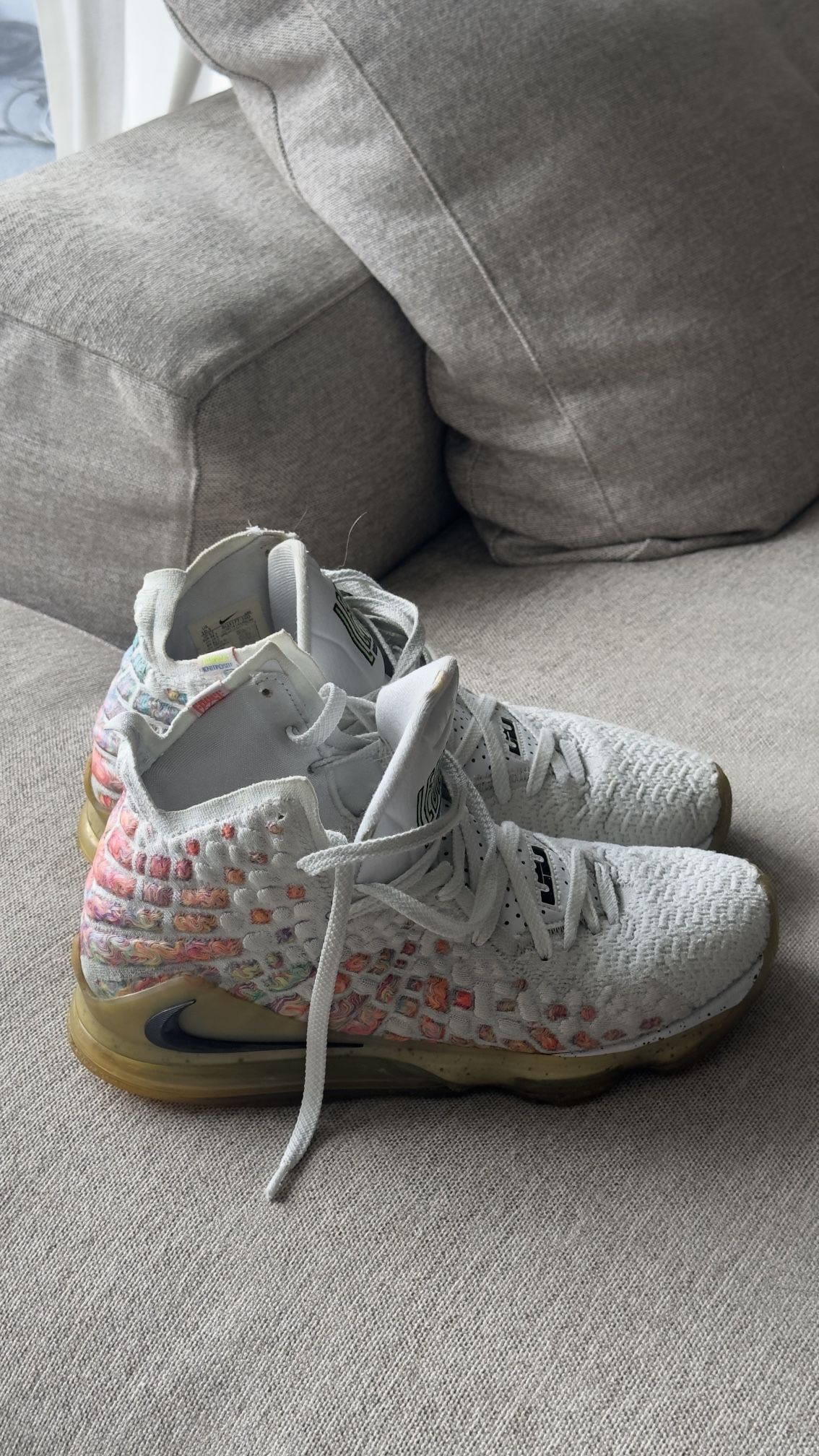 Nike LeBron 17 “Air Command Force” – Size 10.5 – Clean & Sanitized