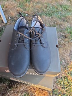 Wounder black leather like shoes