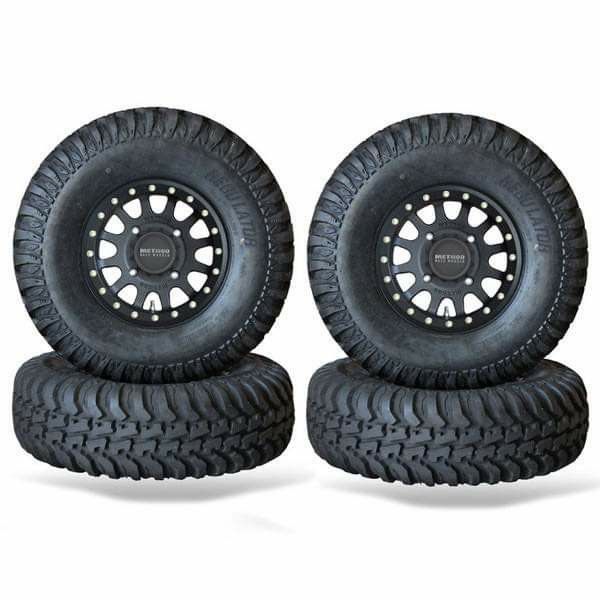 PAYMENTS AVAILABLE! Method Wheels and Tensor UTV tire and wheel combos