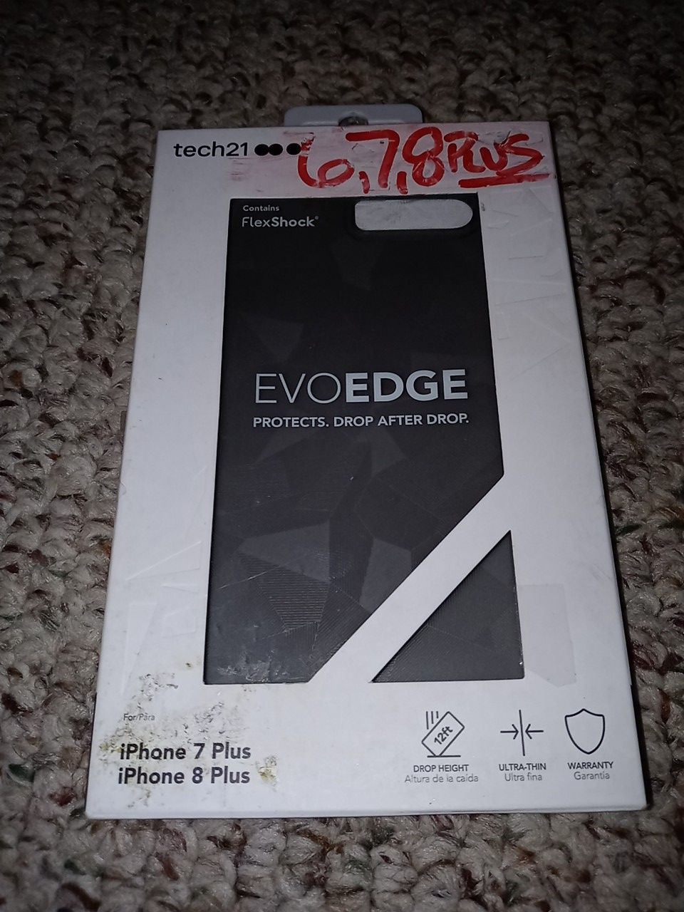 TECH21 Phone Case for iPhone 6,7,8 PLUS