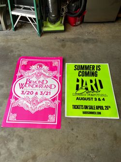 2 Music Festival Posters