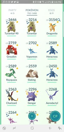 Pokemon Go Account With Rare Shiny Charzard, Shiny Blastoise, (98)  Legendary/mythical Pokemon, (79) 100 IV Pokemon Included! for Sale in  Washington, DC - OfferUp